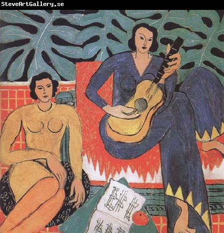 Henri Matisse The Music (mk35)